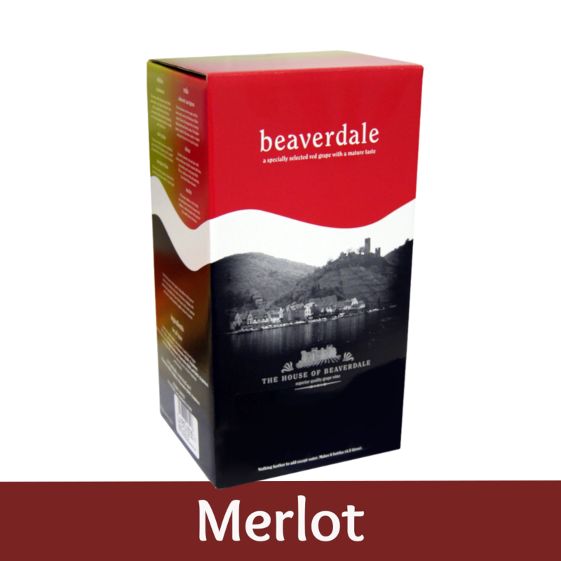 Beaverdale Merlot 6 Bottle Red Wine Kit The Homebrew Centre