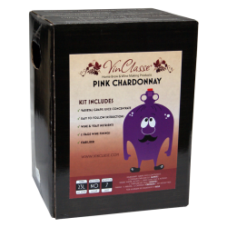 VinClasse Wine Kit - Pink Chardonnay - 23L / 30 Bottle - 7 Day Kit
