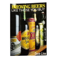 Brewing Beers Like Those You Buy Book - Dave Line
