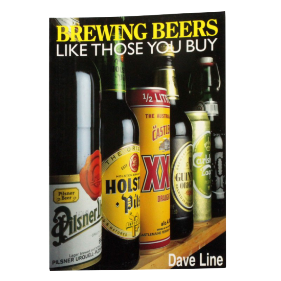 Brewing Beers Like Those You Buy Book - Dave Line