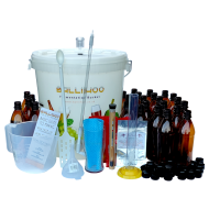 Balliihoo Complete Equipment Starter Set For Beer Kits - With Bottles