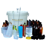 Balliihoo Complete Equipment Starter Set For Beer Kits - With Bottles