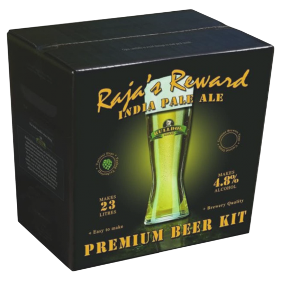 Bulldog Brews Rajas Reward India Pale Ale - 40 Pint Premium Beer Kit
