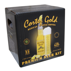Bulldog Brews Cortez Gold Mexican Cerveza - 40 Pint Premium Beer Kit