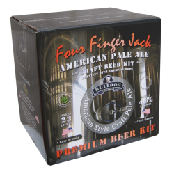 Bulldog Brews Four Finger Jack American Pale Ale - 40 Pint Premium Beer Kit