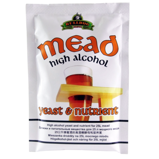 Bulldog High Alcohol Mead Yeast With Nutrient - 28g Sachet