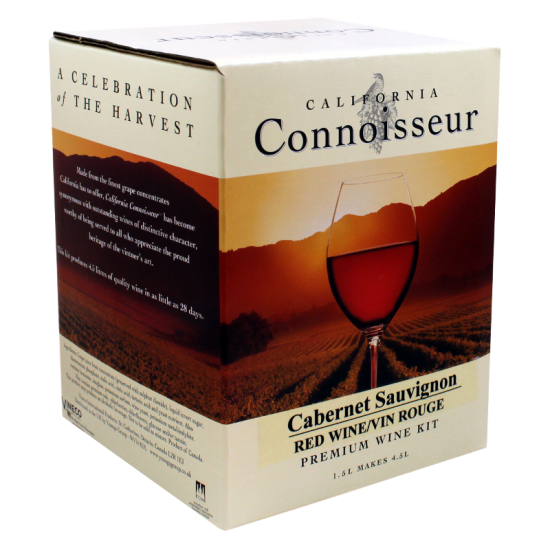 California Connoisseur - Cabernet Sauvignon - 6 Bottle Wine Kit California Connoisseur - Cabernet Sauvignon - 6 Bottle Wine Kit