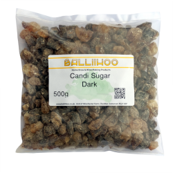 Candi Sugar Crystals - Dark - 500g