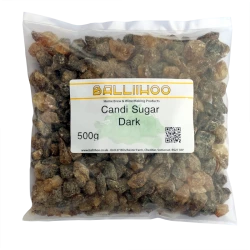 Candi Sugar Crystals - Dark - 500g