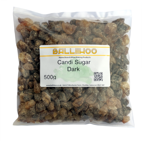 Candi Sugar Crystals - Dark - 500g