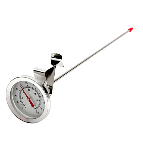 Probe Thermometer - With Large Dial Face and Clip