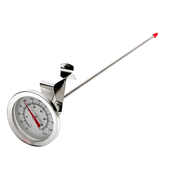 Probe Thermometer - With Large Dial Face and Clip
