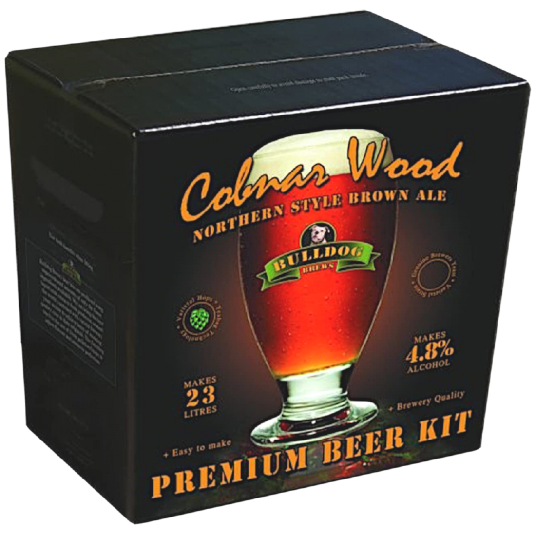Bulldog Brews Cobnar Wood Northern Brown Ale 40 Pint Premium Beer Kit