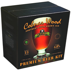 Bulldog Brews Cobnar Wood Northern Brown Ale - 40 Pint Premium Beer Kit