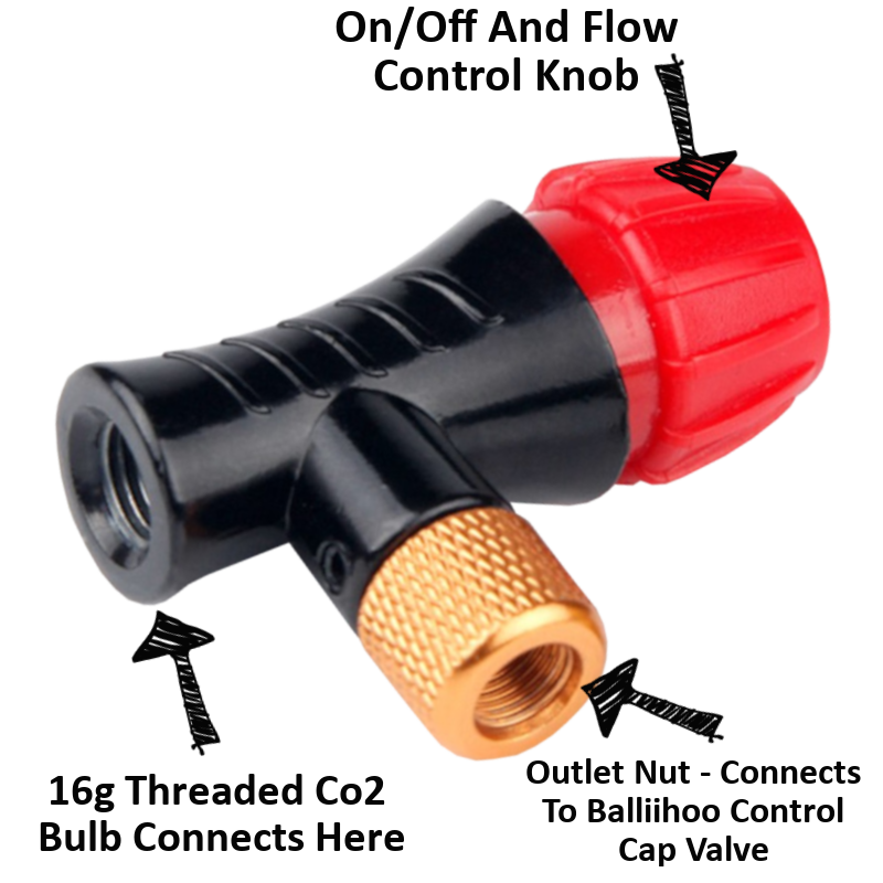 Balliihoo 4 Inch Pressure Barrel Co2 Control Cap Full System The Homebrew Ce