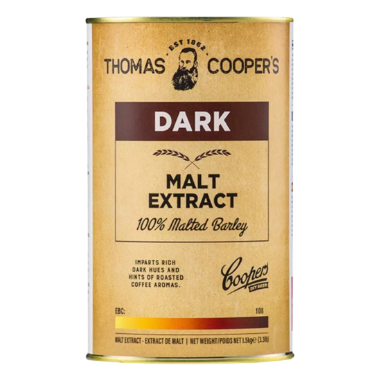 Thomas Coopers Liquid Malt Extract - LME - Dark - 1.5kg / 1.1 Litre