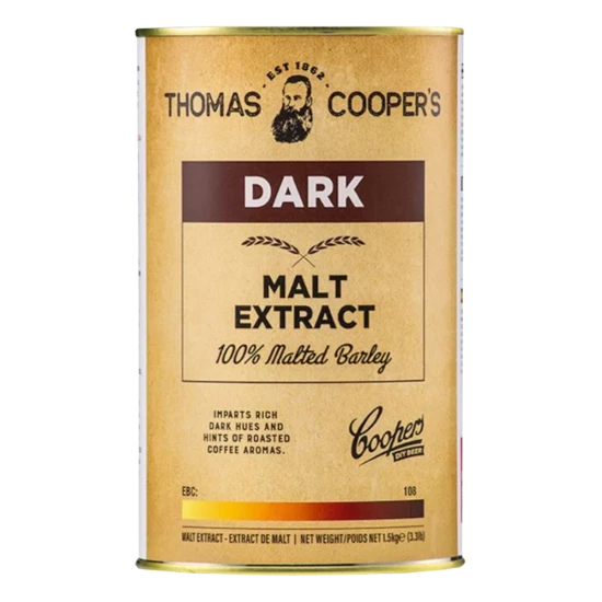 Thomas Coopers Liquid Malt Extract - LME - Dark - 1.5kg / 1.1 Litre