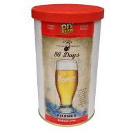 Coopers 86 Day Pilsner - 1.7kg - 40 Pint - Single Tin Beer Kit