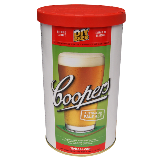 Coopers Australian Pale Ale - 1.7kg - 40 Pint - Single Tin Beer Kit