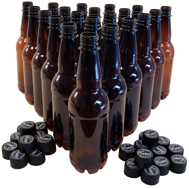 500ml Pet Amber Beer Bottles Coopers Pack Of 24 The