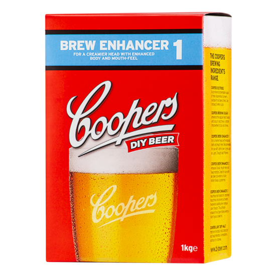 Coopers Brew Enhancer No. 1 - 1kg Box - For Lager And Light Beer