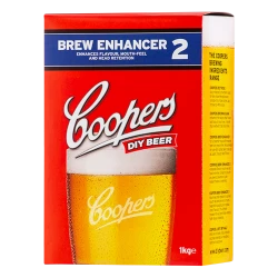 Coopers Brew Enhancer No. 2 - 1kg Box - Spraymalt & Brewing Sugar Blend