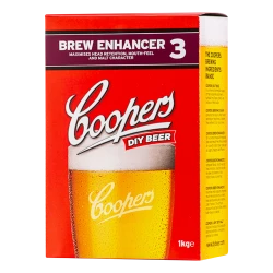 Coopers Brew Enhancer No. 3 - 1kg Box - Spraymalt & Brewing Sugar Blend