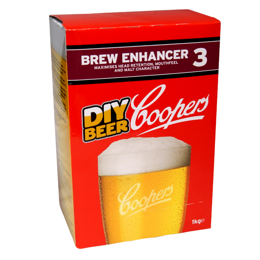 Coopers Brew Enhancer No. 3 1kg Box Spraymalt & Brewing Sugar Blend The Ho