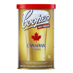 Coopers Canadian Blonde - 1.7kg - 40 Pint - Single Tin Beer Kit