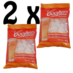 Coopers Carbonation Drops - Two Packs of 80