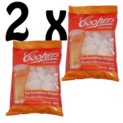 Coopers Carbonation Drops - Two Packs of 80