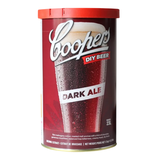 Coopers Dark Ale - 1.7kg - 40 Pint - Single Tin Beer Kit