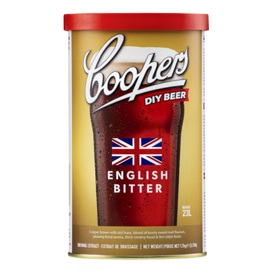 Coopers English Bitter - 1.7kg - 40 Pint - Single Tin Beer Kit