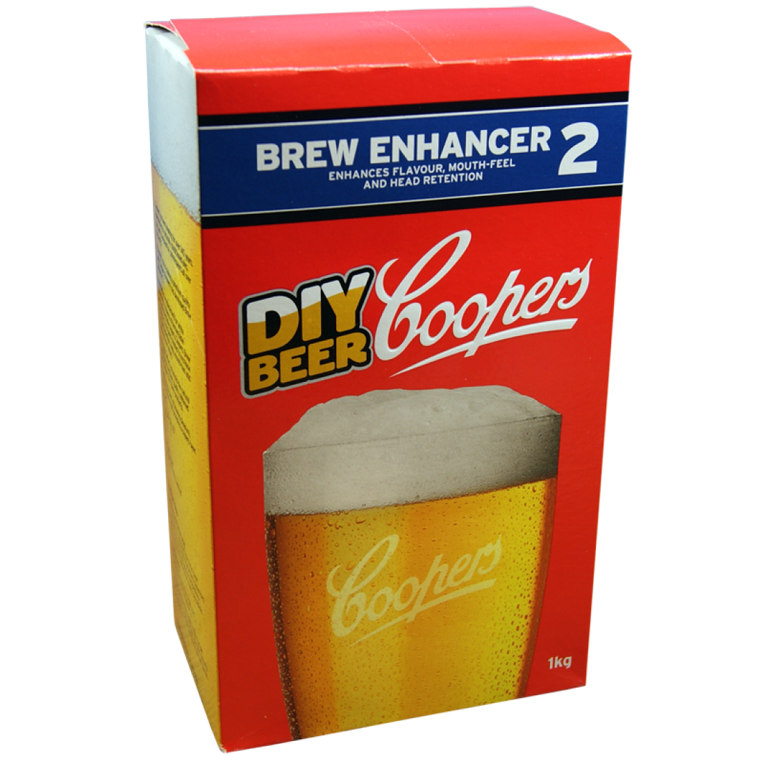 Coopers Brew Enhancer No. 2 1kg Box Spraymalt & Brewing Sugar Blend The Ho