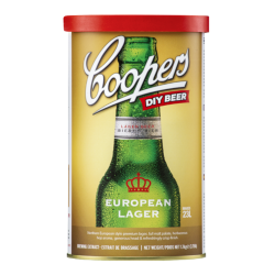 Coopers European Lager - 1.7kg - 40 Pint - Single Tin Beer Kit