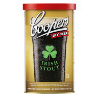 Coopers Irish Stout - 1.7kg - 40 Pints - Single Tin Beer Kit
