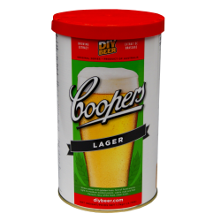 Coopers Australian Lager - 1.7kg - 40 Pint - Single Tin Beer Kit