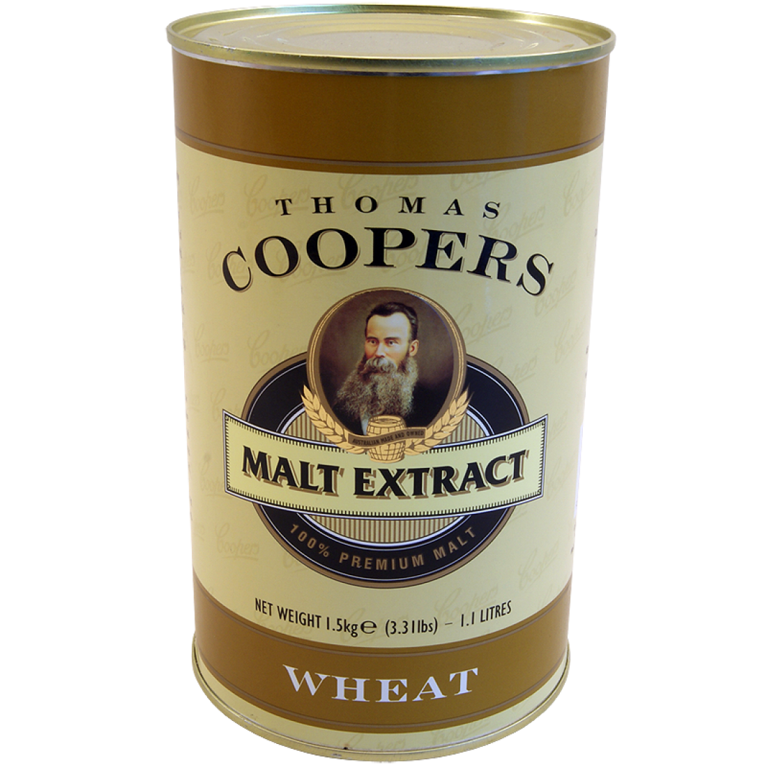 Thomas Coopers Liquid Malt Extract Lme Wheat 1.5kg / 1.1 Litre