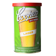 Coopers Australian Lager - 1.7kg - 40 Pint - Single Tin Beer Kit
