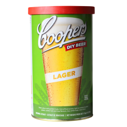 Coopers Australian Lager - 1.7kg - 40 Pint - Single Tin Beer Kit