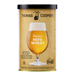 Coopers Preachers Hefe Wheat Beer - 1.7kg - 40 Pint - Single Tin Beer Kit