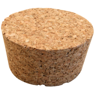 No. 7 Size Solid Cork Bung For Carboys & Fermenters