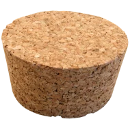 No. 7 Size Solid Cork Bung For Carboys & Fermenters