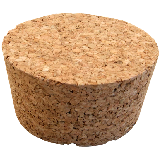No. 7 Size Solid Cork Bung For Carboys & Fermenters