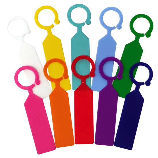 Plastic Tags For Labeling Demijohns - Pack of 10 