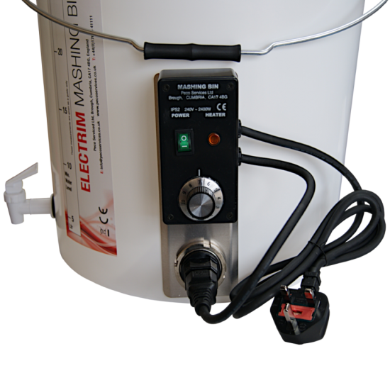 Electrim Mashing Bin - 32 Litre - Suitable For Mashing And Boiling