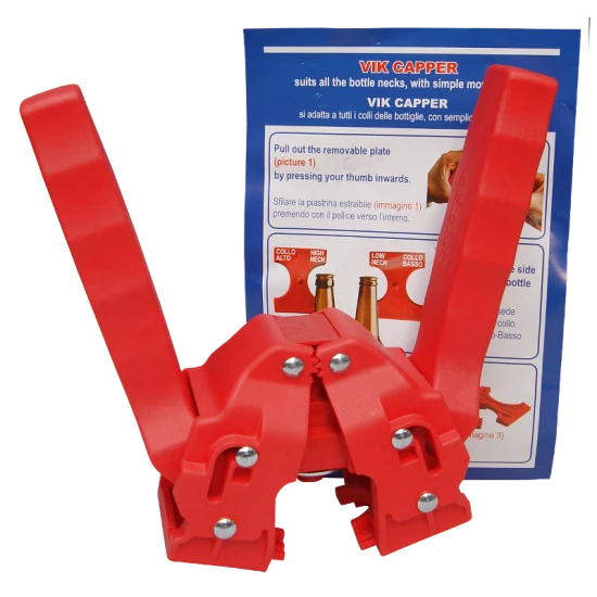 Heavy Duty Twin Lever Beer Bottle Capper For 26mm Crown Caps