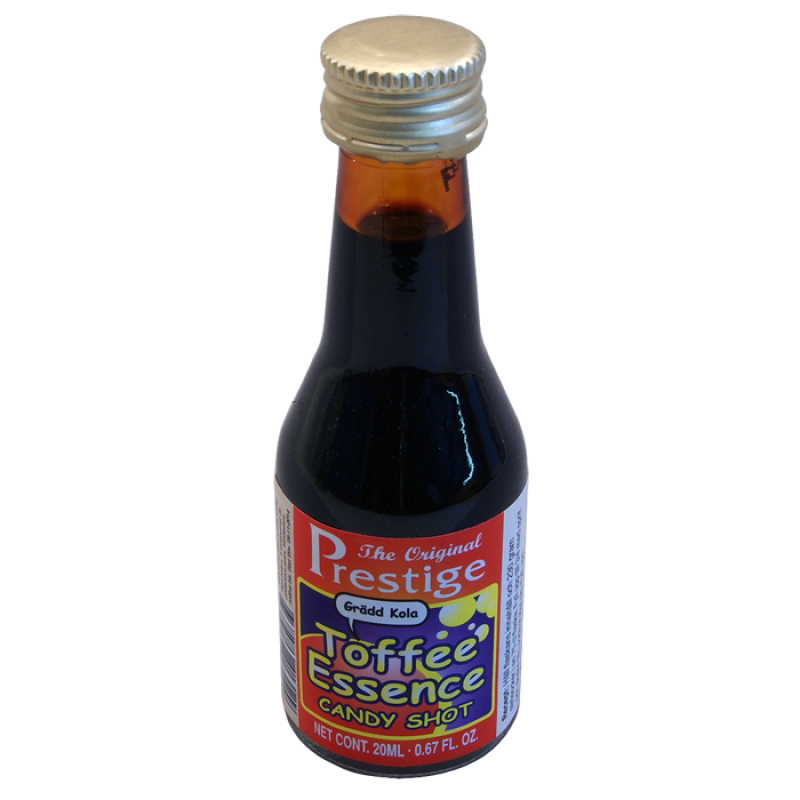 Original Prestige Spirit Flavouring Essence Toffee Candy Shot 20ml The Hom