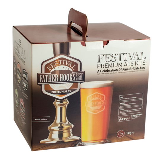 Festival Premium Ale Kit - Father Hooks Best Bitter - 40 Pint - Amber Ale