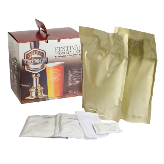 Festival Premium Ale Kit - Father Hooks Best Bitter - 40 Pint - Amber Ale